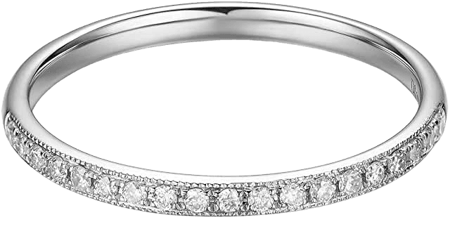 Solid Gold Petite Micropave 